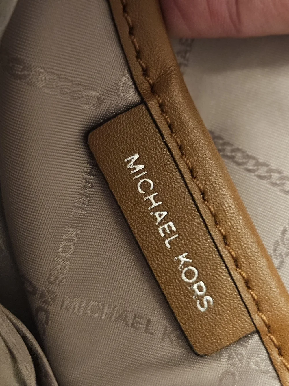 Michael Kors Rainbow Logo Canvas Pouch - Multicolor